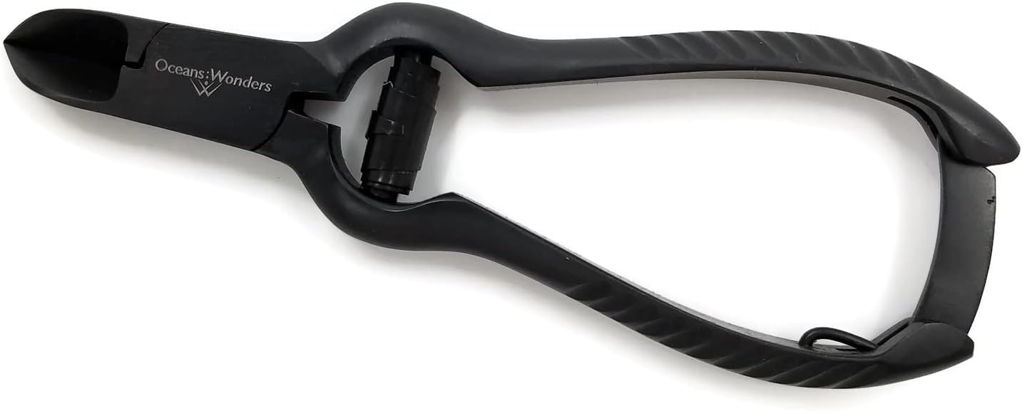 Oceans Wonders 5.5" Black Oxide DIY Coral Propagation Frag Kit Blue Case