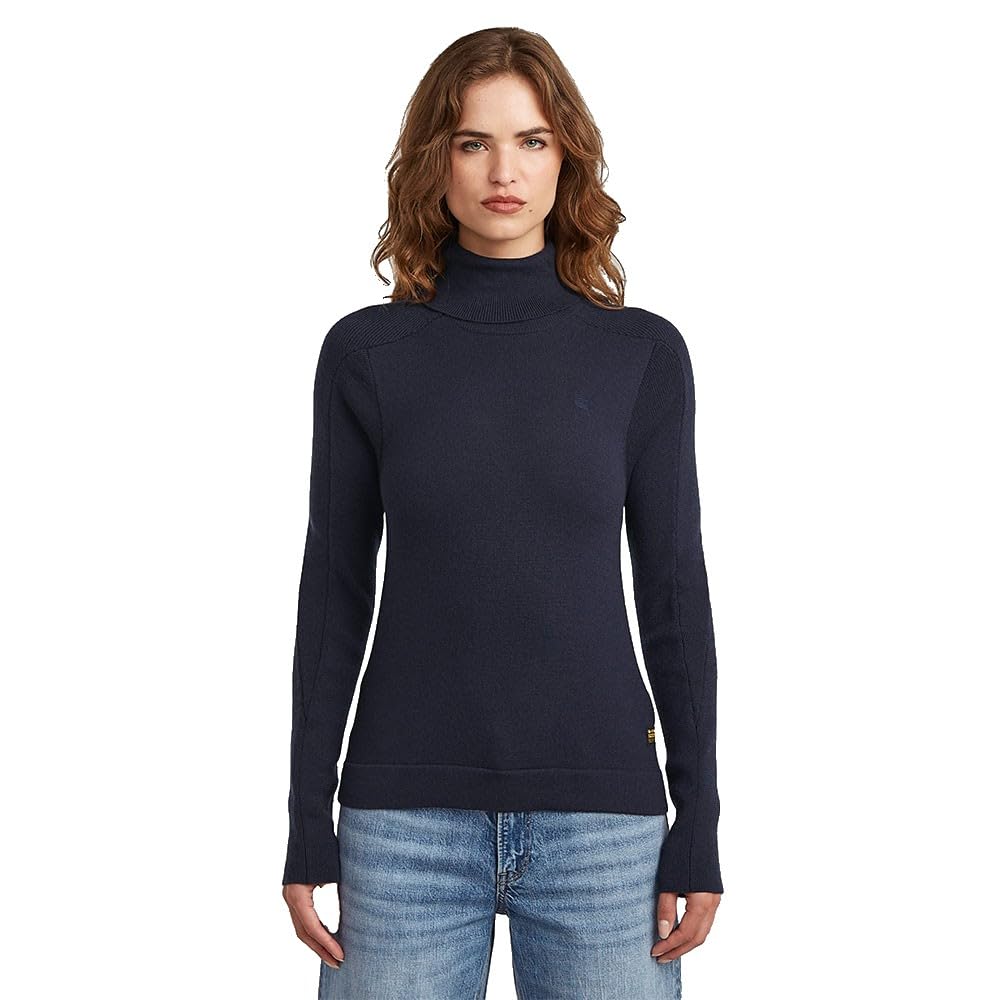 G-STAR Punto Core Turtle Slim para Mujer, Azul (osaka blue D27713-B692-3873), XL
