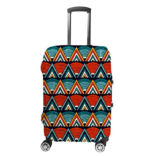 Housse de protection pour bagages voyage évite les rayures valise design tribal lavable
