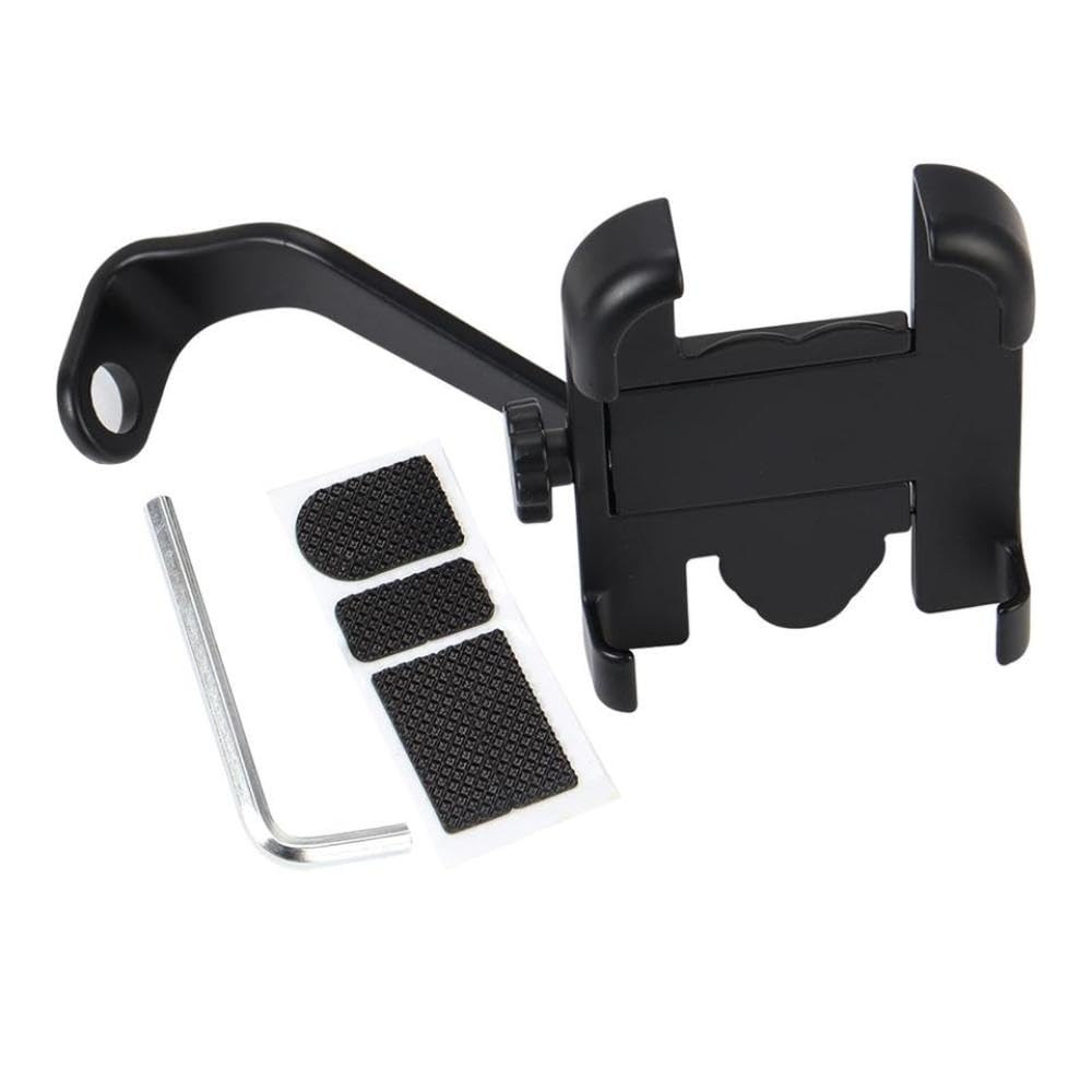 Moto by bike thone mount mount staffe GPS stabilimento cellulare supporto per telefono manubrio cavalcano compatibile con la maggior parte degli smartphone