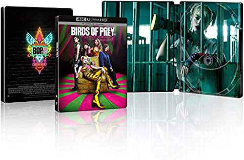 BIRDS OF PREY Steelbook 4K UHD Blu-ray (Region-Free Limited Edition)