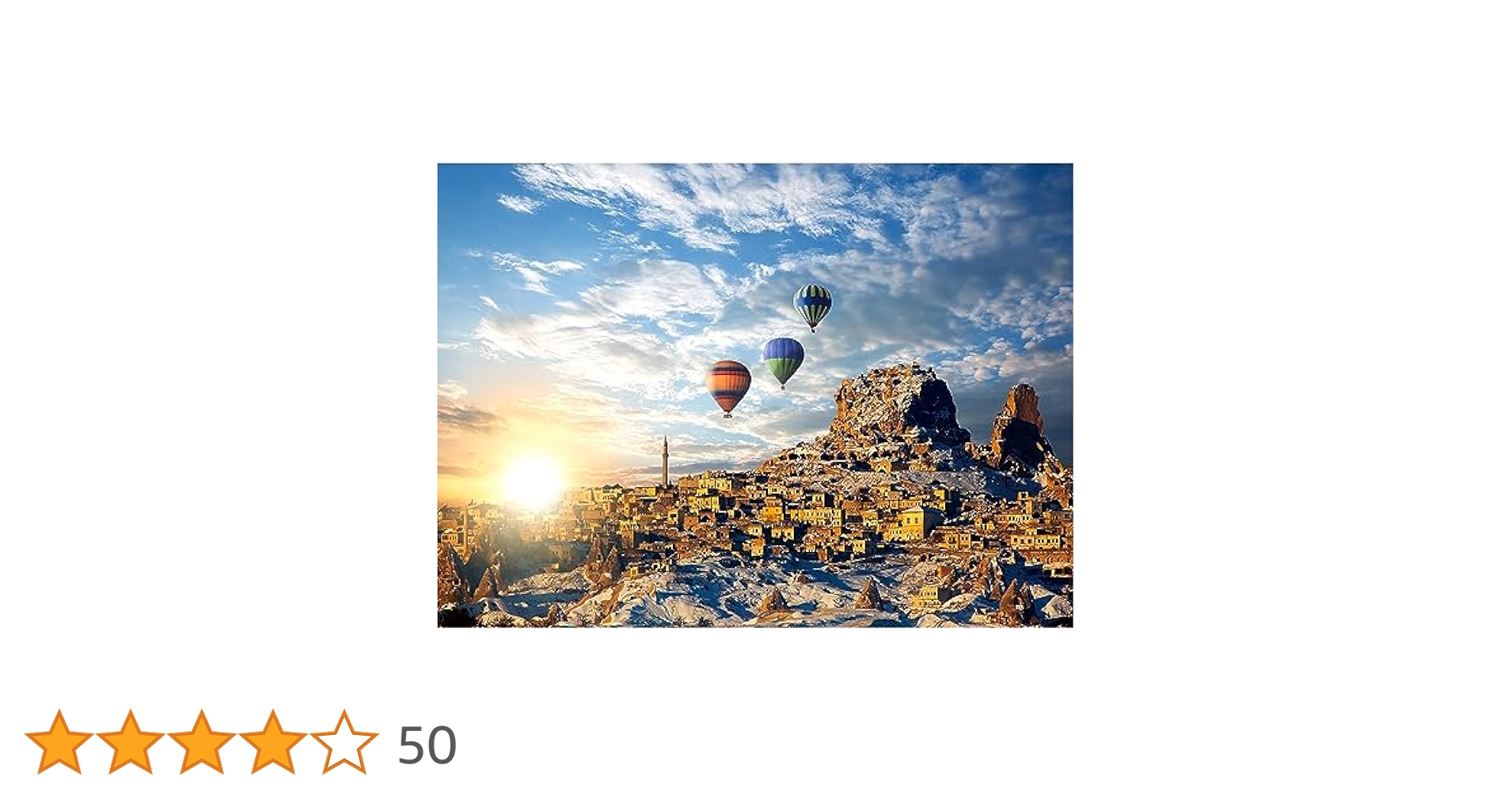 Amazon | CHengQiSM 1000ピース ジグゾーパズル 熱気球 トルコ