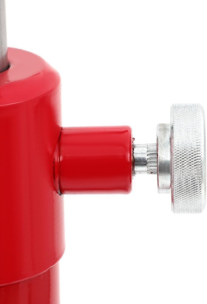 1100lbs Hydraulic Lift Manual Transmission Jack - Red, Medium