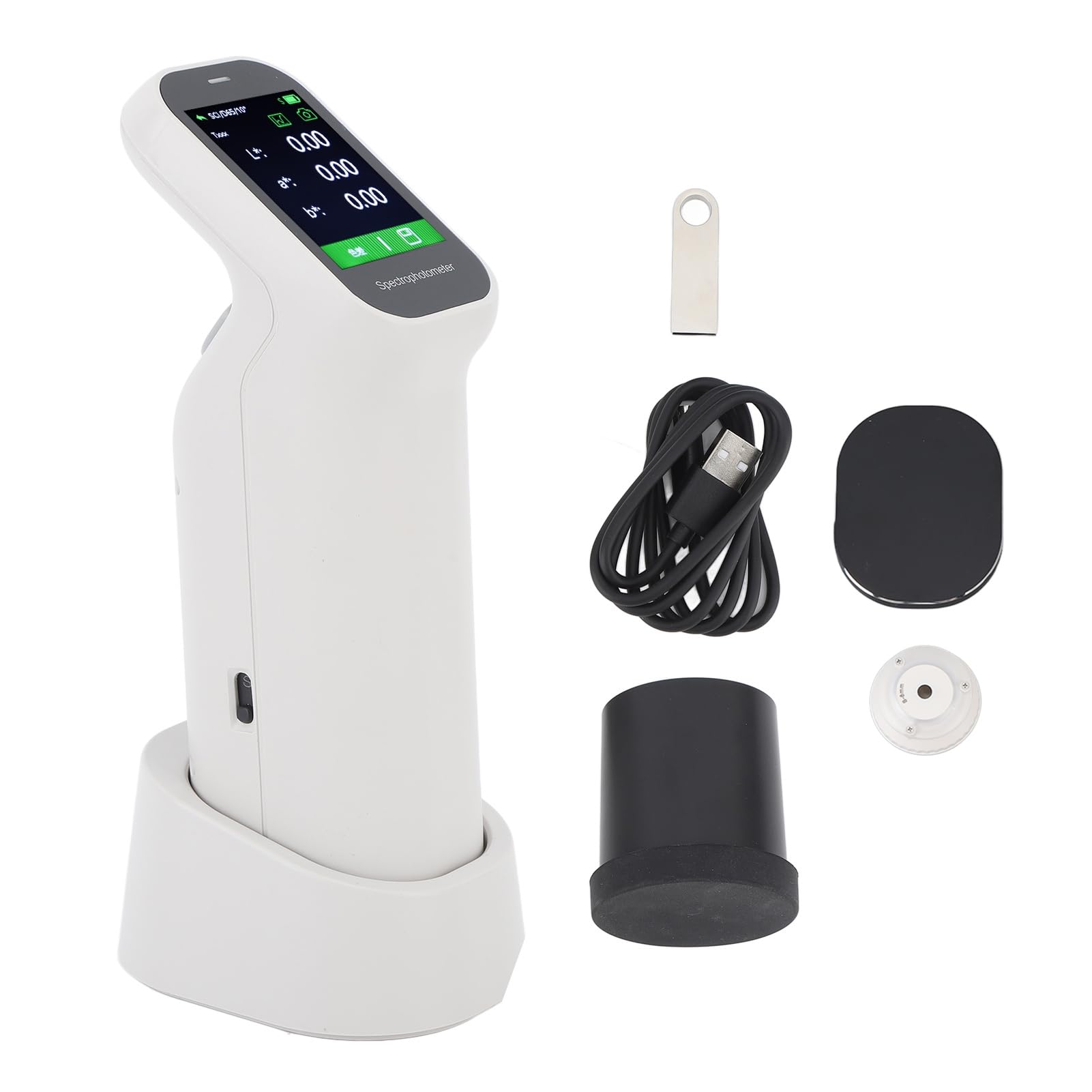 Tragbares Digitales Kolorimeter mit Touchscreen Farbanalysator für Labor Industrie Textil Druck