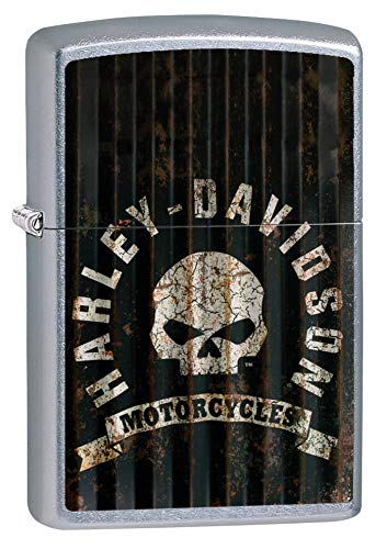 Zippo Harley-Davidson Motorcycle Street Chrome Pocket Lighter
