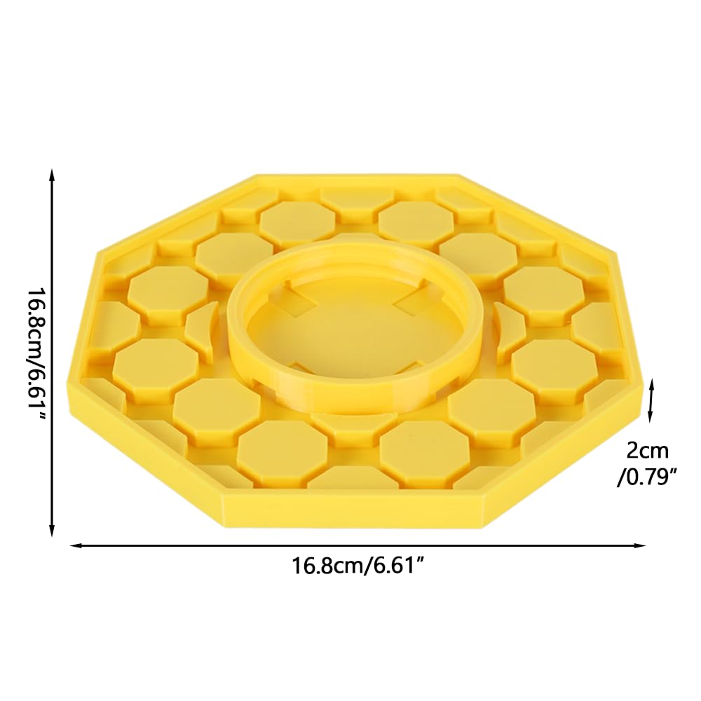 Abreuvoir pour Abeilles,1 Ou 2 Mangeoires a Abeilles,Structure D'alimentation en Eau Inversée pour L'arrosage et L'alimentation du Jardin Extérieur