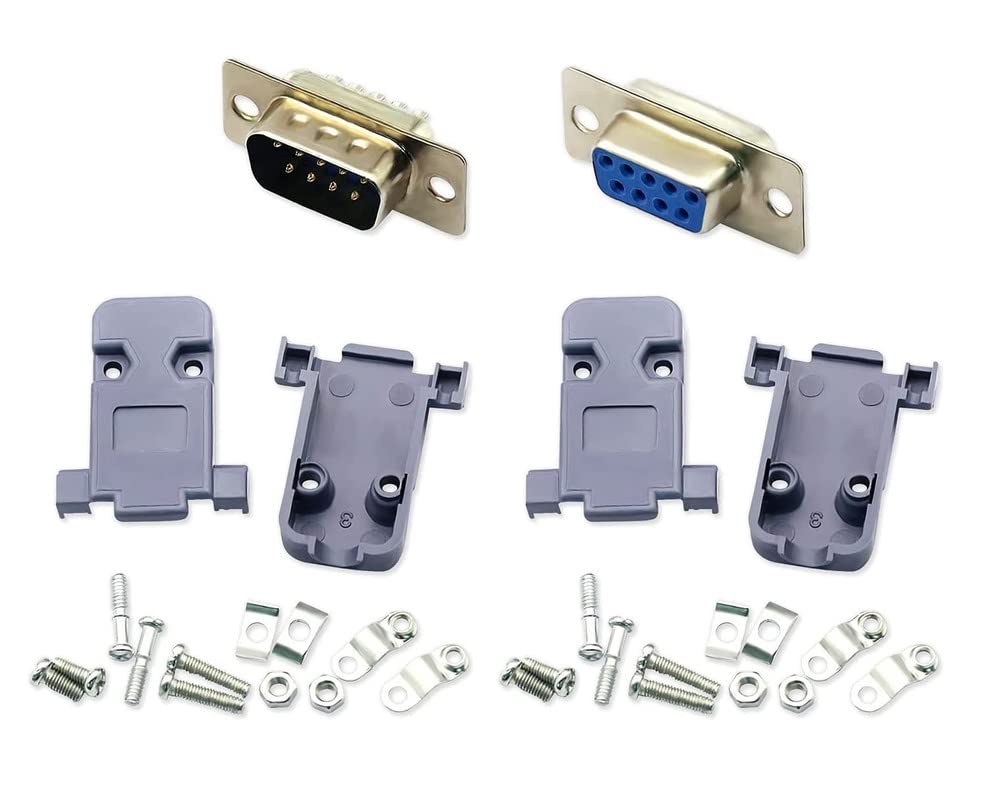 See full amazon price history chart for Erh India (1 Pair DB9 Serial Connector RS232 9 pin Double Row Welded Head Male and Female Pair with Cover DB9 Connector Female rs232 Connector Male and Female Pair with Cover Erh India (1 Pair DB9 Serial Connector RS232 9 pin Double Row Welded Head Male and Female Pair with Cover DB9 Connector Female rs232 Connector Male and Female Pair with Cover (B09Q36STS1) Amazon Price History, Amazon Price Tracker