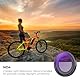 K&F Concept GO3S UV+CPL+ND4 Filter kompatibel mit Insta360 GO 3S, Action Kamera Zubehör, Polarisator ND Filter, mehrfach beschichtetes optisches HD Glas