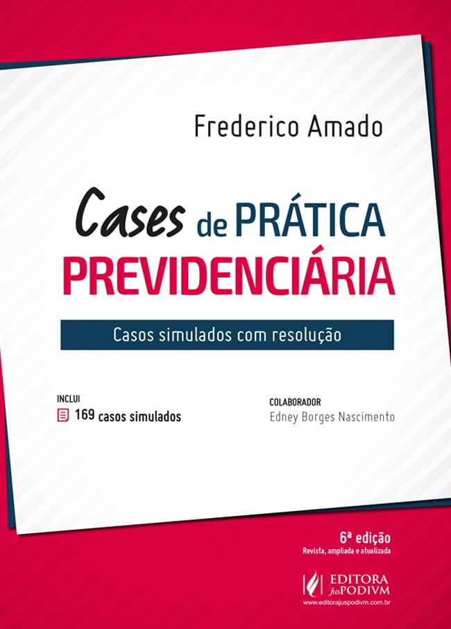 Capa de Cases de Prática Previdenciária - Casos Simulados com Resolução (2026) Juspodivm