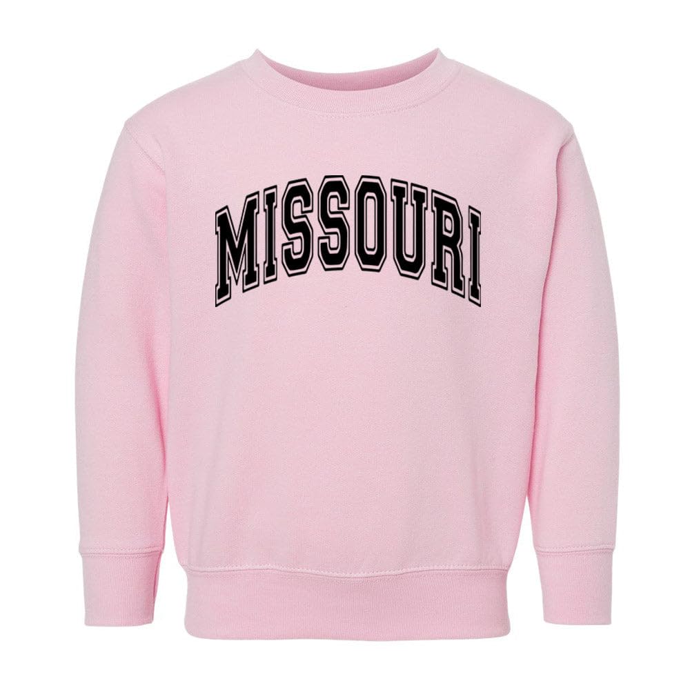 Arch Missouri Kids Sweatshirt Toddler 5T Pink