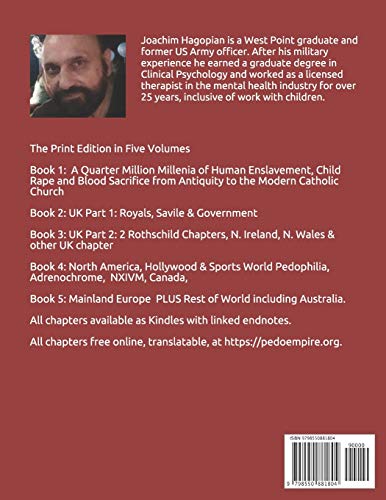 Pedophilia & Empire: Satan Sodomy and the Deep State Book 1: A Quarter Million Millenia of Human Ens