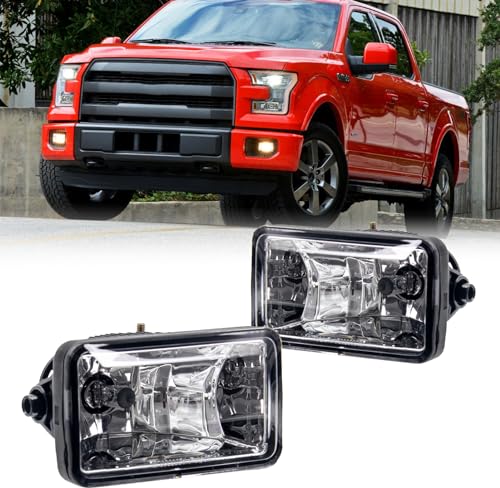 WEZEMLIGHT Fog Lights Assembly Replacement For Ford F150 F-150 2015-2020/Super...