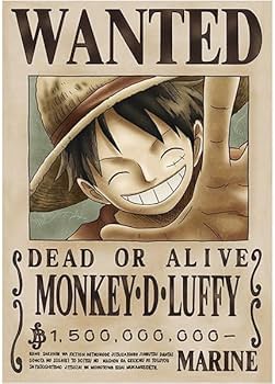 Amazon.co.jp: ワンピース 手配書 ポスター ルフィ 海軍発行公式