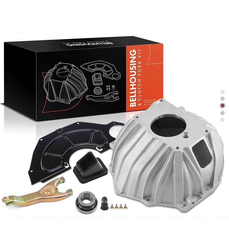 Replacement Parts for 11" Bell Housing Kit&Clutch Fork&Throwout Bearing&Cover for Chevy Manual Mod-A58PP-47831