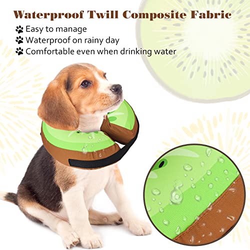 Dog Recovery Collars & Cones, Inflatable Dog Cone Collar, Dog Donut Collar, Adjustable Dog Cone Alternative After Surgery, Soft Dog Cones for Small Dog & Cats, Blow Up Pet E Collar, Soft, Cute Dog Recovery Collars & Cones, Inflatable Dog Cone Collar, Dog Donut Collar, Adjustable Dog Cone Alternative After Surgery, Soft Dog Cones for Small Dog & Cats, Blow Up Pet E Collar, Soft, Cute