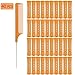 40pcs Cold Wave Perm Rods Set for Women's Long & Short Natural Hair - Plastic Orange Rollers for Curling and DIY Hairdressing