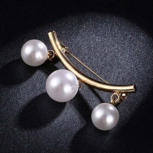 Broche créative perle pour fixer et fermer un châle ouvert - 4