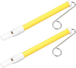 Asixxsix Slide Whistle, 2Pcs Healthy and Odorless Slide Whistle Toy Professional Musical Instrument Toy Slide Whistle Instrument Children's Speech and Oral Muscle Training for Kids Beginner