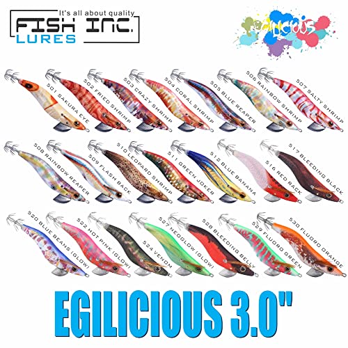 Fish Inc. Lures: Egi Squid Jigs