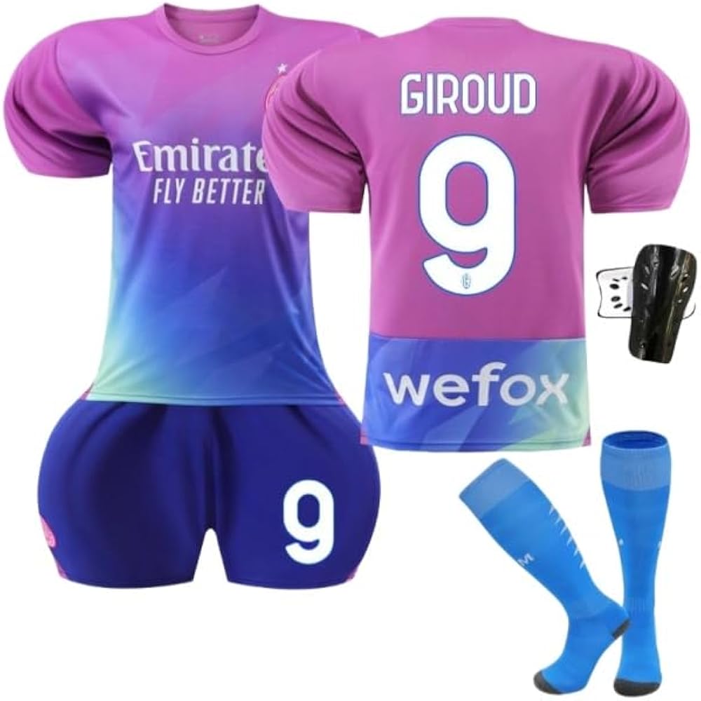 Amazon.co.jp: [DGAXISWL] サッカー ユニフォーム ACミラン 23-24