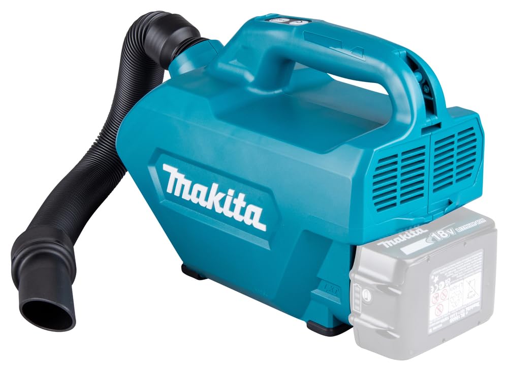 Makita DCL184Z Aspirador 18 V (sin batería, sin Cargador), Negro