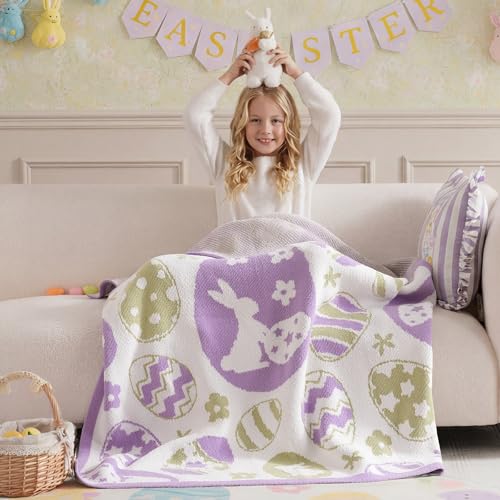 43% Off Amélie Home Easter Bunny Chenille Throw Blanket