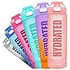 Fidus-32oz-Motivational-Water-Bottle-with-Time-Marker-Chug-Lid-Leakproof-BPA-Free-Tritan-Wide-Mouth-Ensure-You-Drink-Enough-Water-Daily-for-Fitness-and-Outdoor-Activity Fidus 32oz Motivational Water Bottle with Time Marker & Chug Lid, Leakproof BPA Free Tritan Wide Mouth, Ensure You Drink Enough Water Daily for Fitness Light Pink