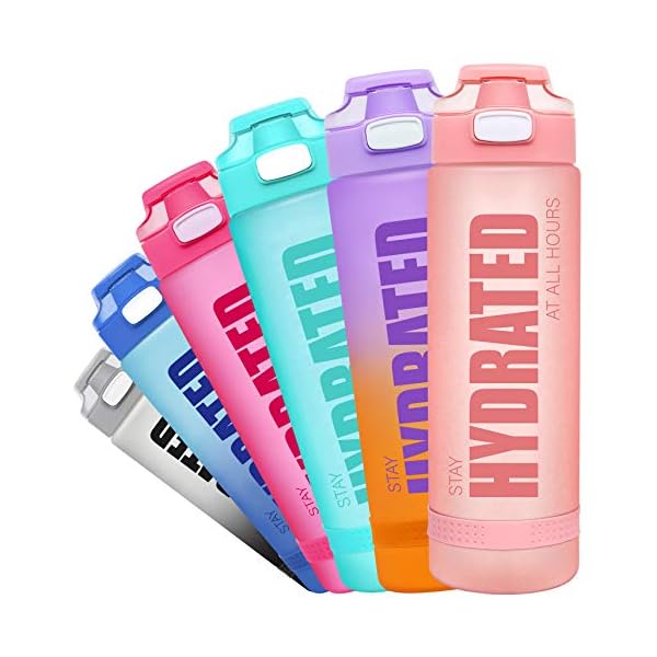 Fidus-32oz-Motivational-Water-Bottle-with-Time-Marker-Chug-Lid-Leakproof-BPA-Free-Tritan-Wide-Mouth-Ensure-You-Drink-Enough-Water-Daily-for-Fitness-and-Outdoor-Activity Fidus 32oz Motivational Water Bottle with Time Marker & Chug Lid, Leakproof BPA Free Tritan Wide Mouth, Ensure You Drink Enough Water Daily for Fitness Light Pink