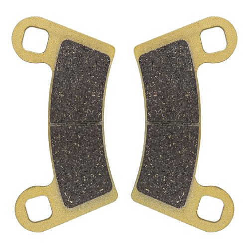 Image of Zinger Brake Pads for Polaris Ranger XP 1000 2018-2023,4 Set Front and Rear | Sintered Copper Brake Pads for Polaris General 1000 EPS 2016-2023,Ranger Crew XP 1000 2020-2023,General 1000 Sport 2020-2025