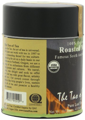 The Tao Of Tea, Roasted Mate Herbal Tea, Loose Leaf, 4-Ounce Tins (Pack Of 2) #TOP6
