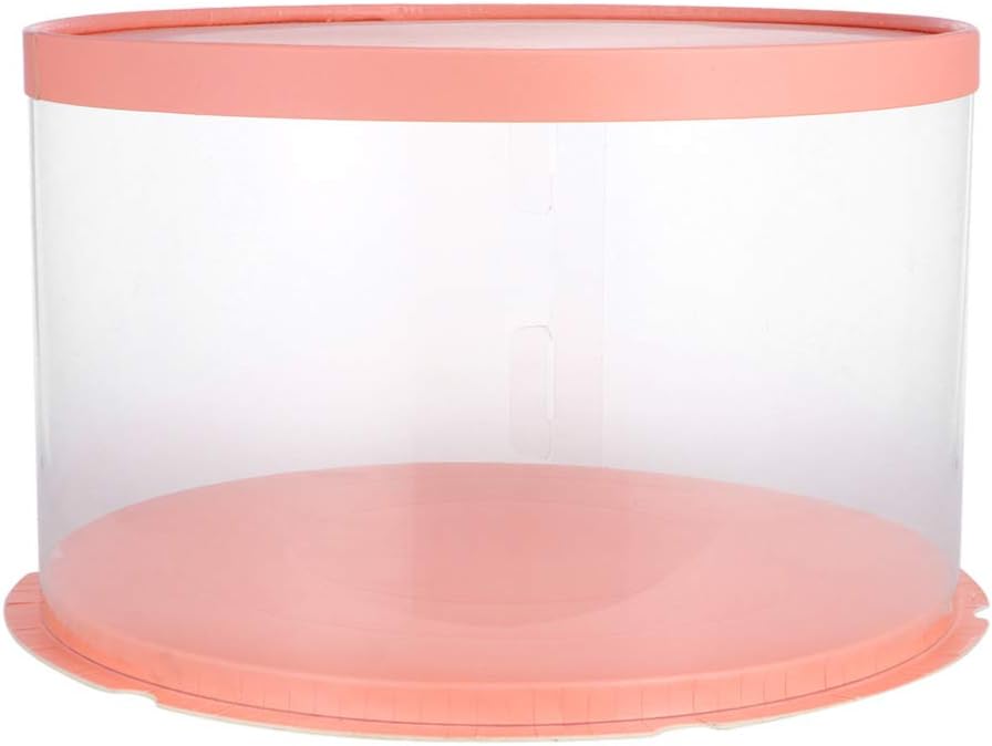 Yardwe low-pricing Plastic Transparent Cake Containers Boxes Carriers C Baltimore Mall