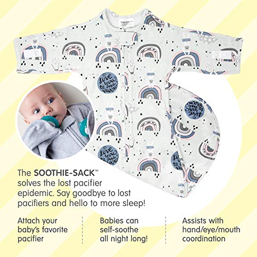 Image of Woombie Soothing Sleep Sack, Baby Sleeper with Pacifier Holder