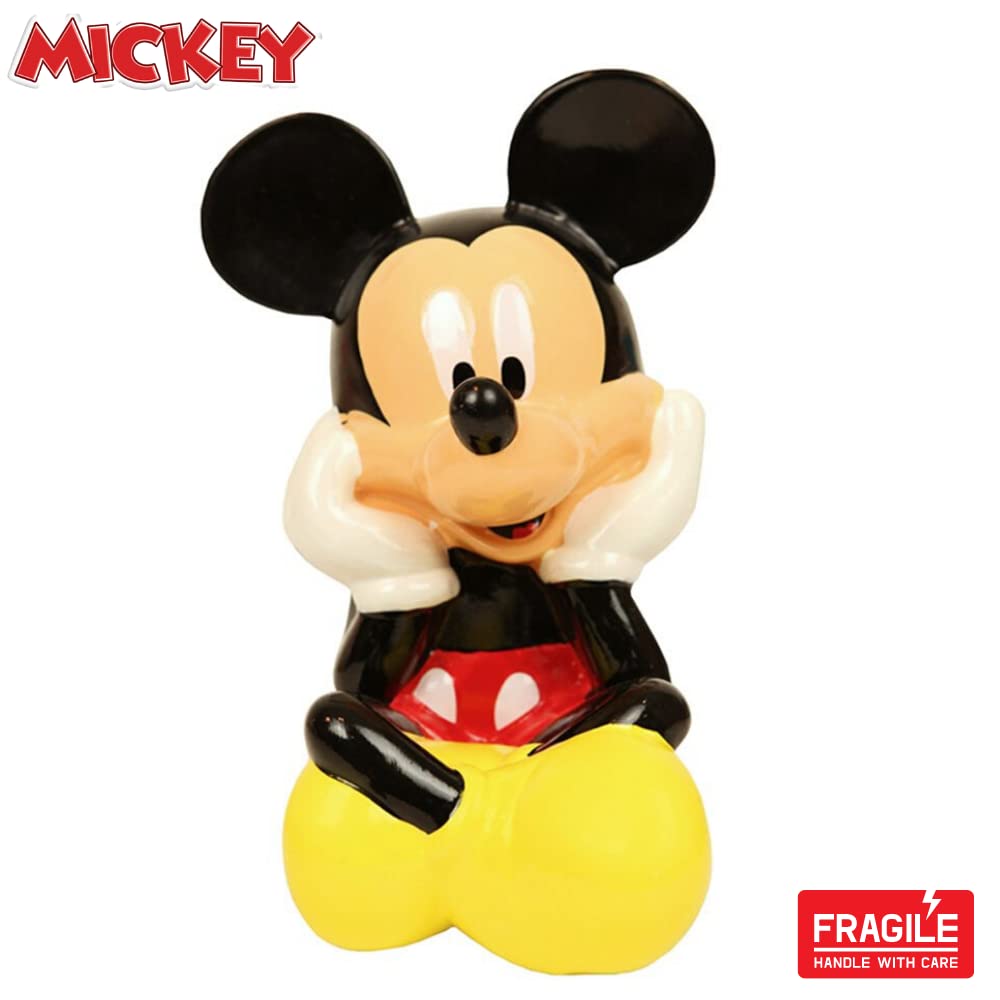 Amazon.com : Disney Mickey Mouse Piggy Bank for Boys & Girls