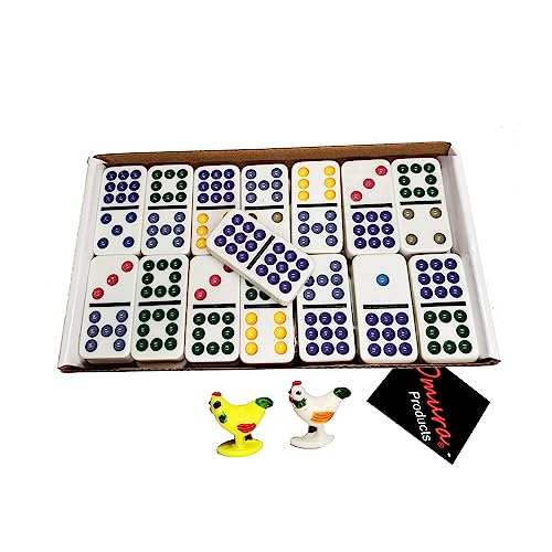 Double Nine Chicken Dominoes Pro Set