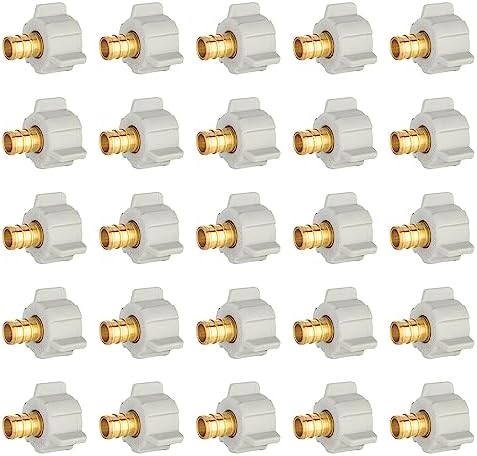 Raccordi Idraulici Ottone Efield Set Di 5 Adattatori Filettati Efield – PEX Maschio X NPT In Ottone Senza Piombo Peseux 7001 - Foto 9