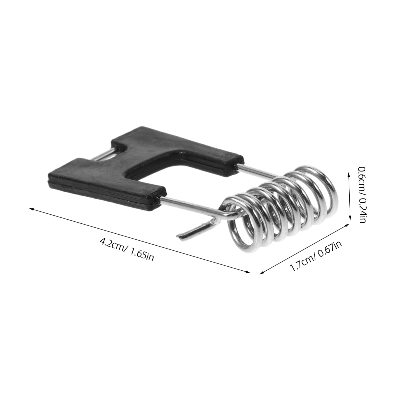 DOITOOL Retaining Spring Clip for Light 100pcs Spring Buckle for Ceiling Light Downlight Retaining Clip Set