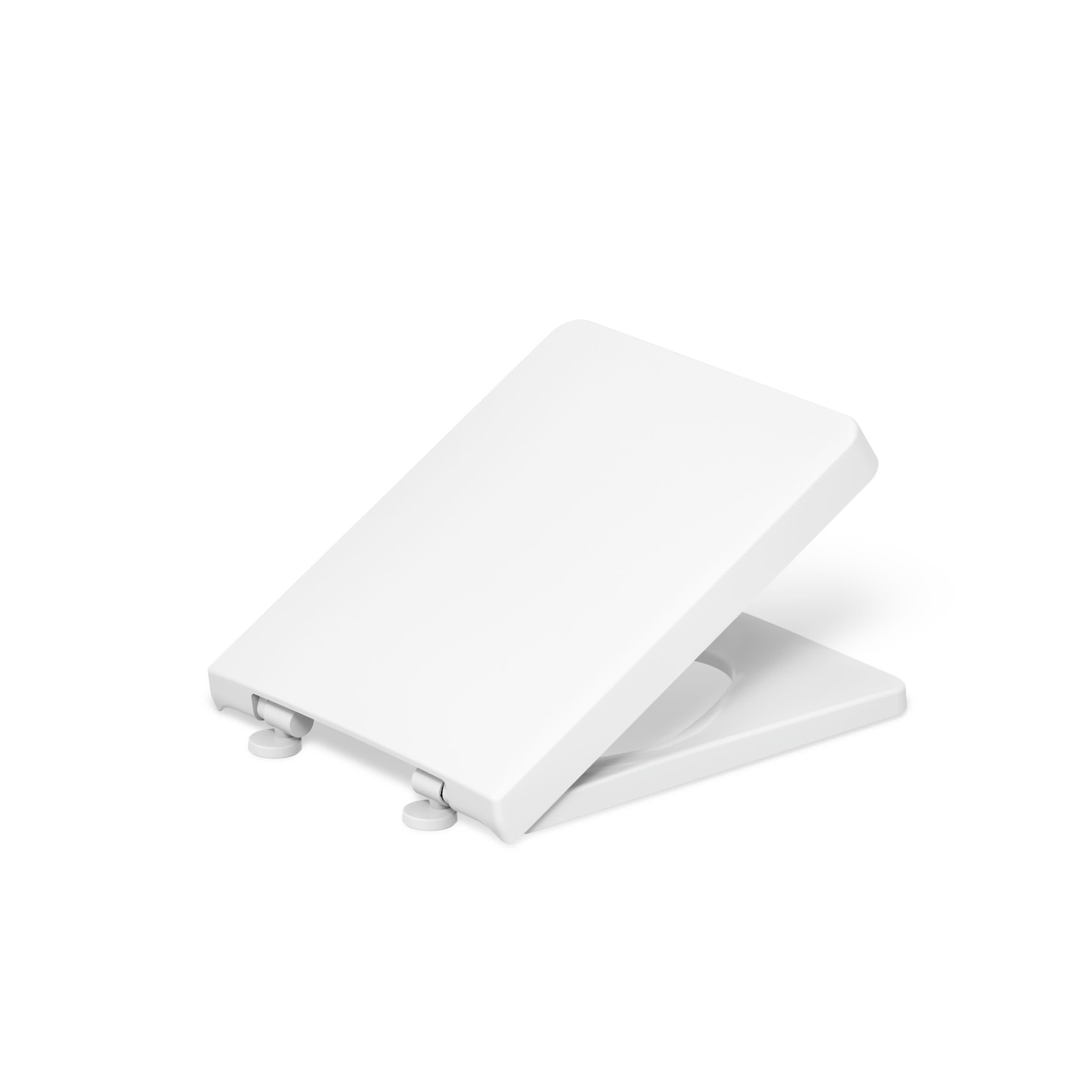 Kohler White K-4777-0 Reve Elongated Toilet Seat With Quiet-Close Technology