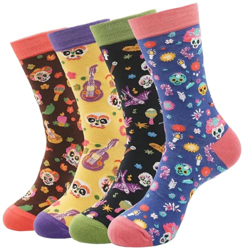 PETIBU Calcetines Mujer Divertidos, Calcetines Fantasía, Regalos