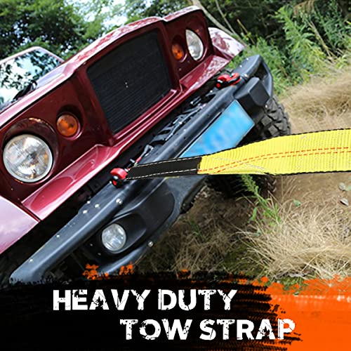 Sumpluct SUMPLUCT-TS-2I-20F Recovery Tow Strap 2In X 20Ft Heavy Duty 20,000 Lbs Break Strength thumb #6