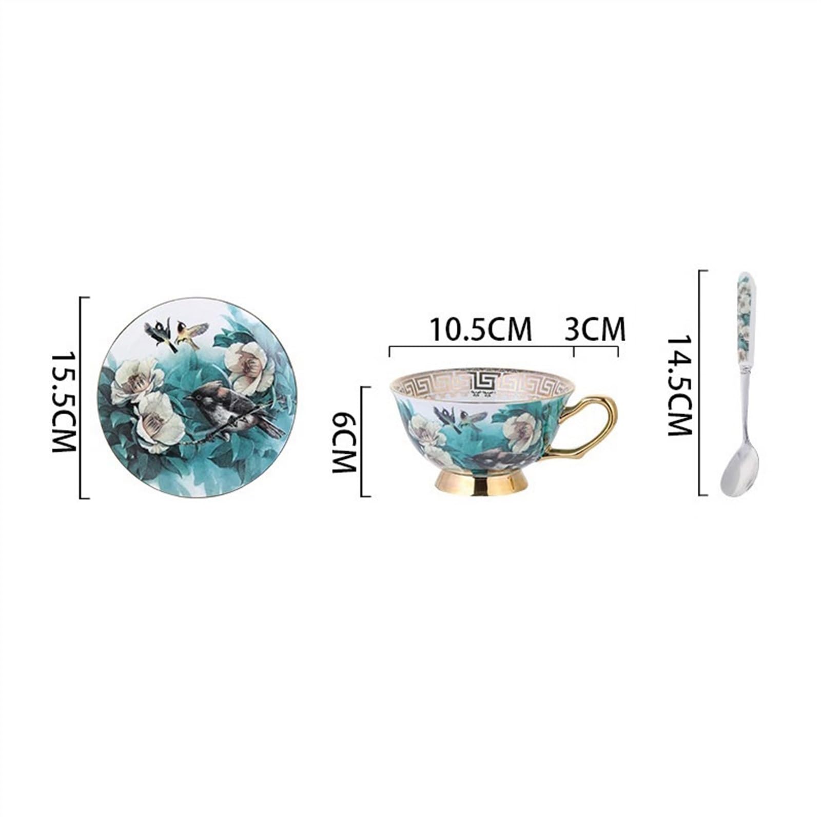 kubki do kawy wykwintne europejskie luksusowe popołudniowa herbata zestaw ceramiczne filiżanki do kawy wysokiej jakości kubki i spodki z porcelany kostnej świąteczne prezenty