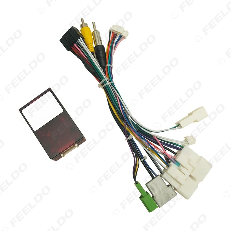 Car 16pin Android for Audio Wiring Harness with Canbus Box for Isuzu D-MAX 2020 Aftermarket - (Color Name: B only canbus Box)