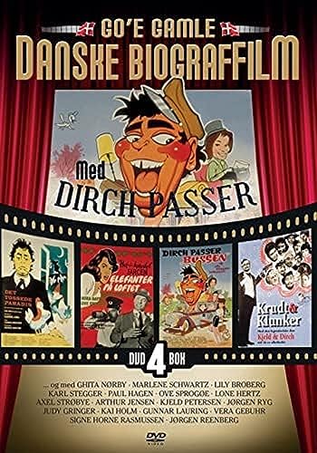 SMD Dirch Passer - Go'e Gamle Danske Biograffilm (4 disques)