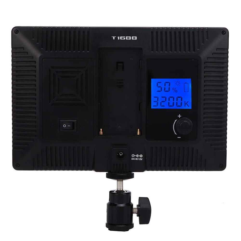mingzhe Luce Video a LED con Display LCD Dimmerabile 3200-6200K CRI≥85 per Registrazione Video Fotografica
