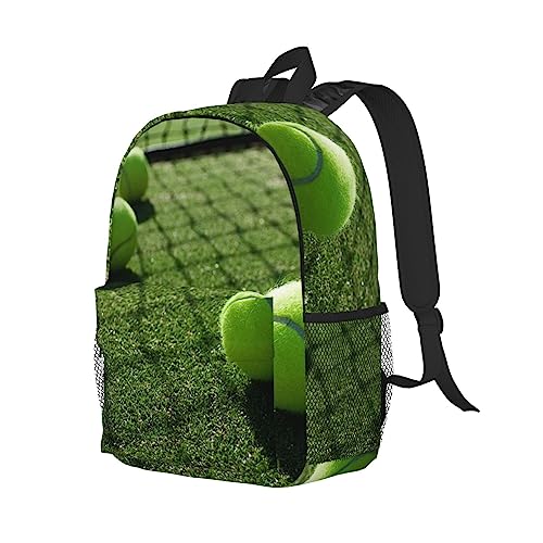 Sac à dos tennis en toile légère durable de 38,1 cm style moderne - 2