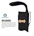 AH Premium Military Grade Canvas Belt Case, Rugged Pouch Belt Clip Holster Nylon Metal Flip Phone Belt Case Holder Fits Most Small Belt Pouch FLIP Cell Phones & Key Fob & for Airpod Omnipod Carrier