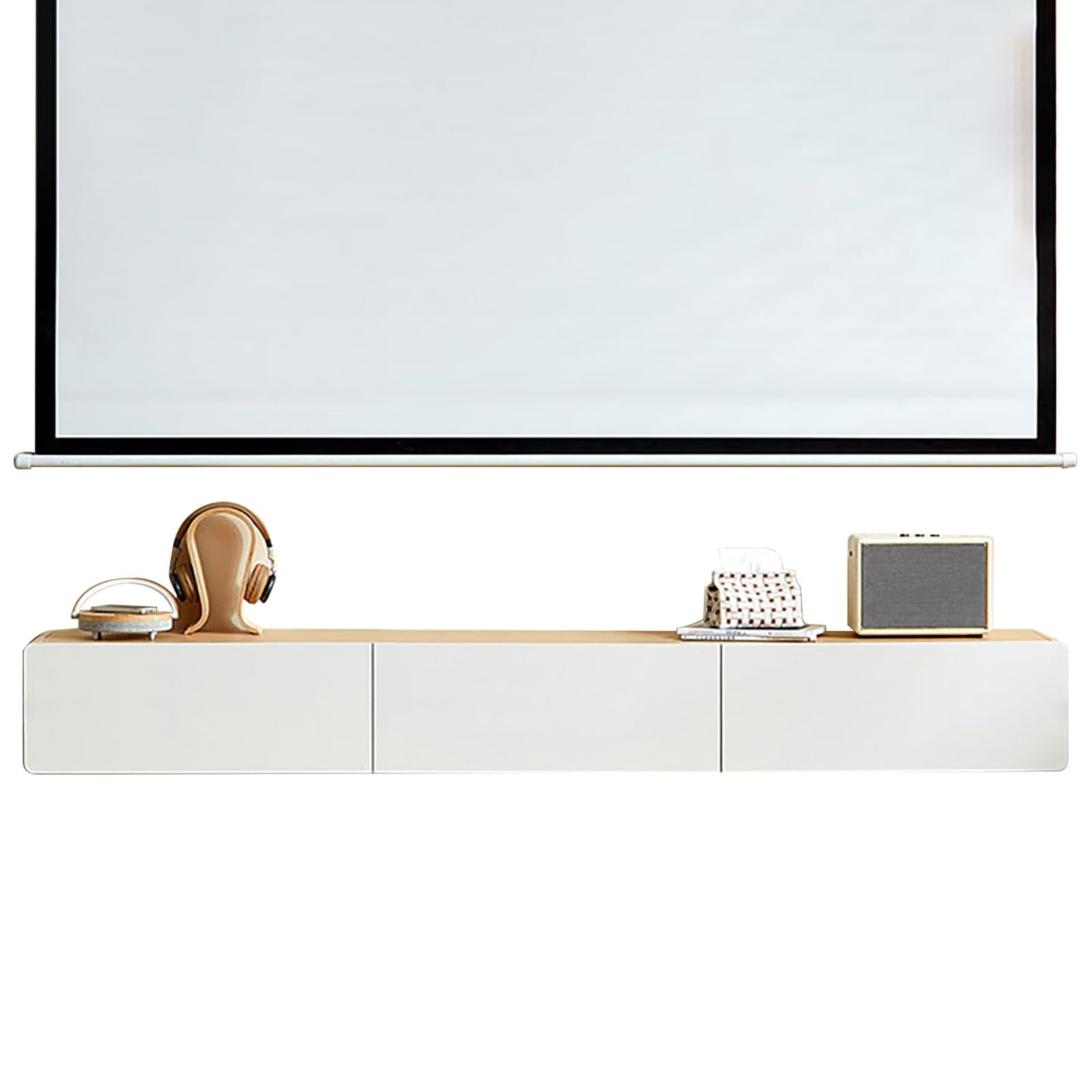 ♫テレビボート２drower TV cabinet Amazon.com: TV Cabinet for TVs up to 75 Inches TV Stand with 2