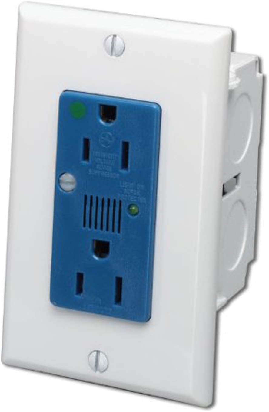 J-Box Surge Protective Kit - Single AC Power Module, 47605-ACS, White/Blue