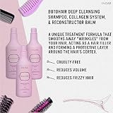 INOAR PROFESSIONAL - BotoHAIR głęboko oczyszczający szampon i system kolagenu BotoHAIR i balsam rekonstrukcyjny BotoHAIR (33,8 uncji)