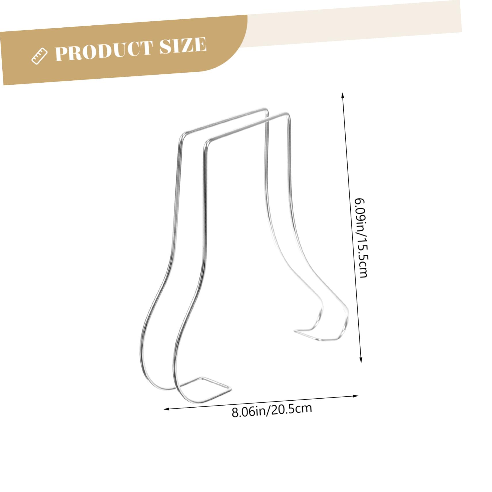 OFFSCH High Heel Support Holder Shoe Display Rack Shoe Rack for Door for Home Store