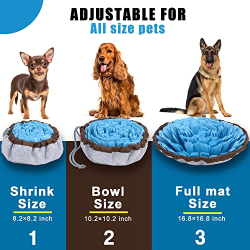 Friendly Barkz Adjustable Snuffle Mat for Dogs, Cats with Suction Cup, Dog Enrichment Toys with Pet Training Clicker to… - Image 7